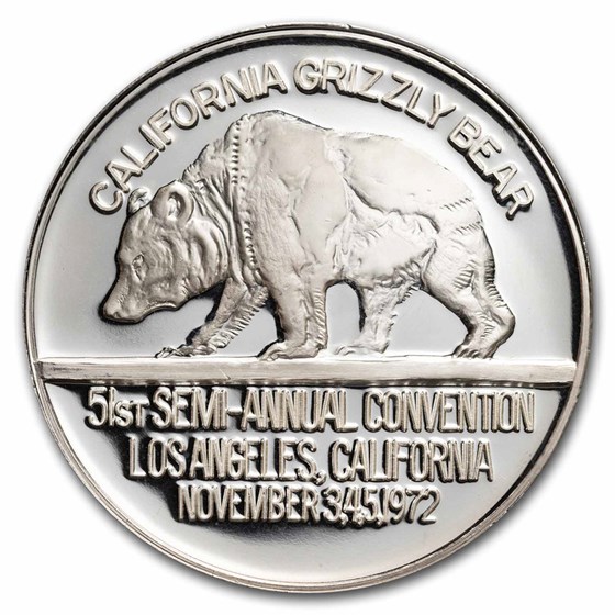 1 oz Silver Art Round- CSNA Los Angeles California (Random Motif) 1 oz Silver Art Round- CSNA Los Angeles California (Random Motif)