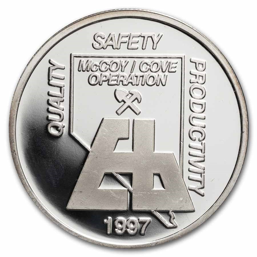 1 oz Silver Art Round - Echo Bay Mineral Co. McCoy (Random Motif)
