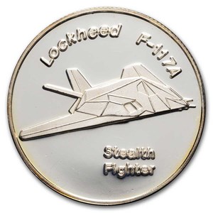 1 oz Silver Art Round - Lockheed (Random Motif)