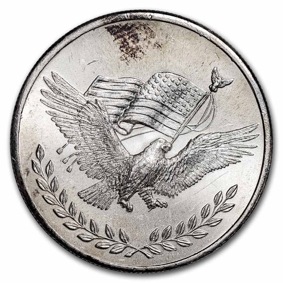 1 oz Silver Art Round - Silver Trade Unit (Random Design)