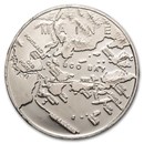 1 oz Silver Art Round - Vintage 1996 Maine Old Port Festival