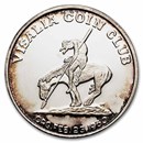 1 oz Silver Art Round - Visalia Coin Club (Random Motif)