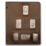 1 oz Silver Bar - 1982 Mission Inn 6-Bar Set (In Dansco)