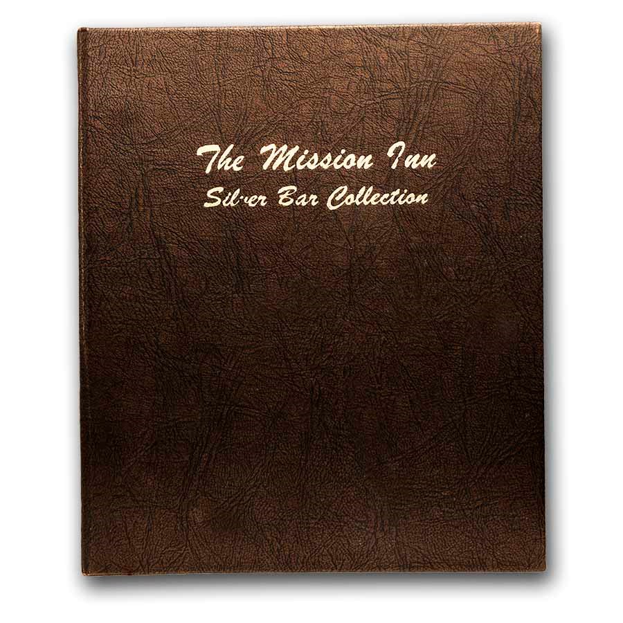 1 oz Silver Bar - 1982 Mission Inn 6-Bar Set (In Dansco)