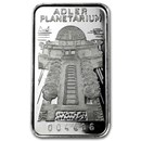 1 oz Silver Bar - 1st National Bank of Chicago, Adler Planetarium