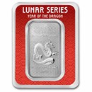 1 oz Silver Bar - 2024 APMEX Year of the Dragon (TEP, Series 2)