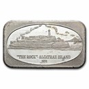 1 oz Silver Bar - Alcatraz Island (U.S. Silver Corporation)