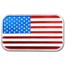 1 oz Silver Bar - American Flag (Enameled, In Capsule)