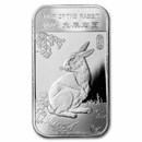 1 oz Silver Bar - APMEX (2023 Year of the Rabbit)