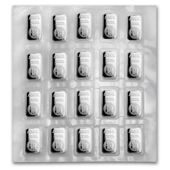 Silver at Spot 1 oz APMEX Silver Bar at Spot Price APMEX