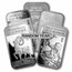 1 oz Silver Bar - APMEX (Lunar Series, Random Year)