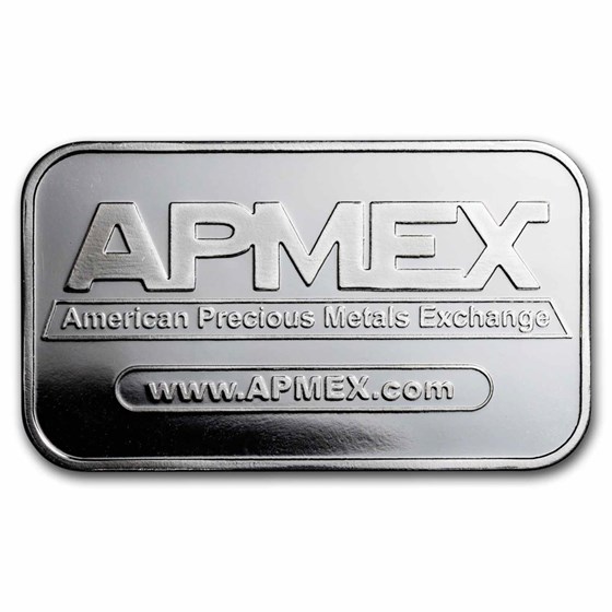 Buy 1 oz Silver Bar APMEX (Original Design) APMEX
