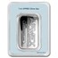 1 oz Silver Bar - APMEX (w/Festive Holiday Lights Card, In TEP)