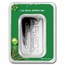 1 oz Silver Bar - APMEX (w/Green Festive Holiday Card, In TEP)