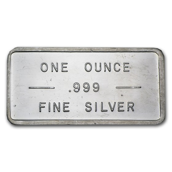 1 oz Silver Bar - Bache 1 oz Silver Bar - Bache