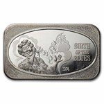 1 oz Silver Bar - Birth of the Blues (U.S. Silver Corporation)