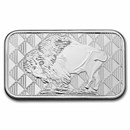 1 oz Silver Bar - Buffalo