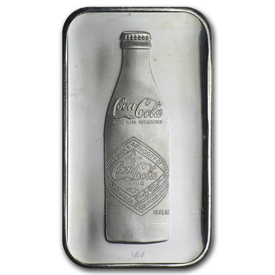 1 oz Silver Bar - Coca Cola (Chattanooga, TN)
