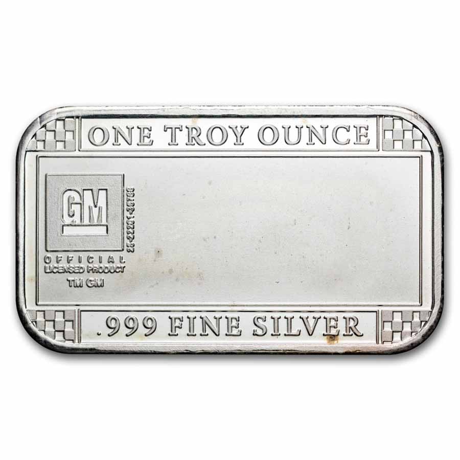 Buy 1 oz Silver Corvette Convertible Bar (Random) | APMEX