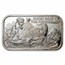 1 oz Silver Bar - E.J. Aleo & Co. Political Bars (Random Motif)