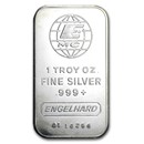 1 oz Silver Bar - Engelhard (Tall-E Logo)