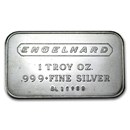 1 oz Silver Bar - Engelhard (Wide Logo, 5-digit)