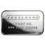 1 oz Silver Bar - Engelhard (Wide, No Serial #, Pebble Reverse)