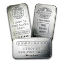 1 oz Silver Bar - Engelhard