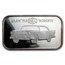 1 oz Silver Bar - Fast Ford (Random Motif)