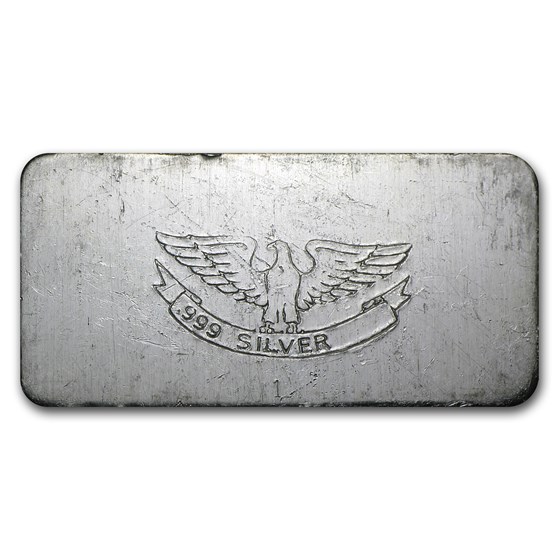 1 oz Silver Bar - Foster Ribbon 1 oz Silver Bar - Foster Ribbon
