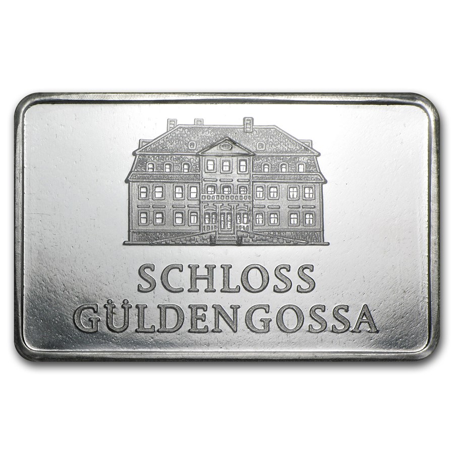 1 oz Silver Bar - Geiger Edelmetalle