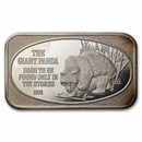 1 oz Silver Bar - Giant Panda (U.S. Silver Corporation)