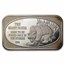 1 oz Silver Bar - Giant Panda (U.S. Silver Corporation)