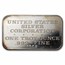 1 oz Silver Bar - Giant Panda (U.S. Silver Corporation)