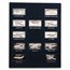1 oz Silver Bar - Hamilton Mint 50-Piece Set (World of Flight)