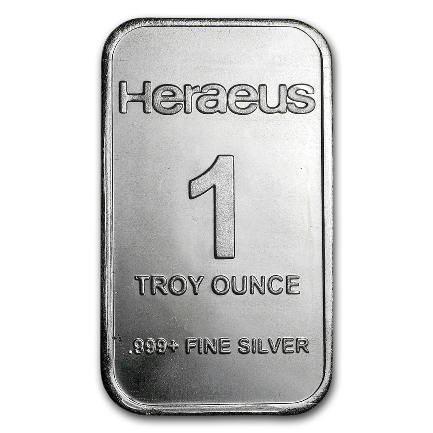 Buy 1 oz Silver Bar - Heraeus | APMEX