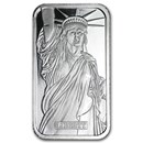 1 oz Silver Bar - Johnson Matthey (Statue of Liberty, MTB, JM)
