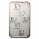 1 oz Silver Bar - Johnson Matthey (TD Bank)