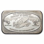1 oz Silver Bar - Kitty Hawk (U.S. Silver Corporation)