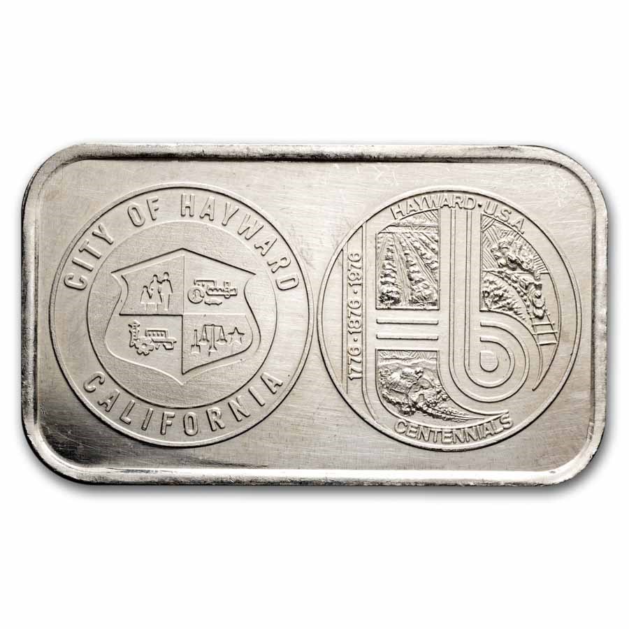 1 oz Silver Bar - Letcher Mint (Random Motif)