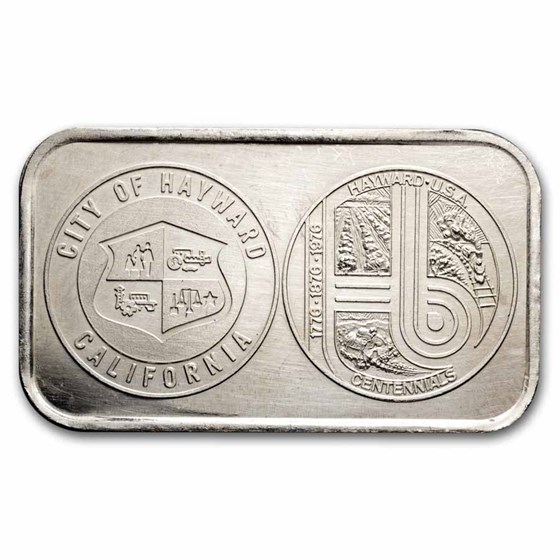 1 oz Silver Bar - Letcher Mint (Random Motif) 1 oz Silver Bar - Letcher Mint (Random Motif)