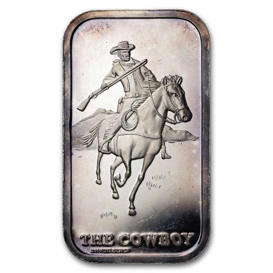 1 oz Silver Bar - Lincoln Mint (Random Motif)