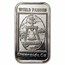 1 oz Silver Bar - Mission Inn Riverside CA (Golden State Mint)