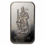 1 oz Silver Bar - Moses Michelanglo (U.S. Silver Corporation)