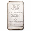 1 oz Silver Bar - Nat. Refiners-Assayers (Canada, Orig Plastic)