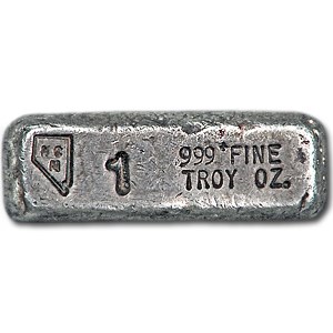 1 oz Silver Bar - Nevada Coin Mart Ingot