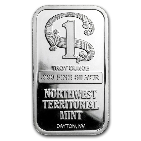 1 oz Silver Bar - Northwest Territorial Mint 1 oz Silver Bar - Northwest Territorial Mint
