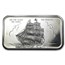 1 oz Silver Bar - Old Ironsides Ship