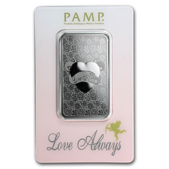 1 oz Silver Bar - PAMP Suisse (Various/No COA) 1 oz Silver Bar - PAMP Suisse (Various/No COA)