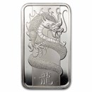 1 oz Silver Bar - PAMP Suisse (Year of the Dragon/ Scruffy)